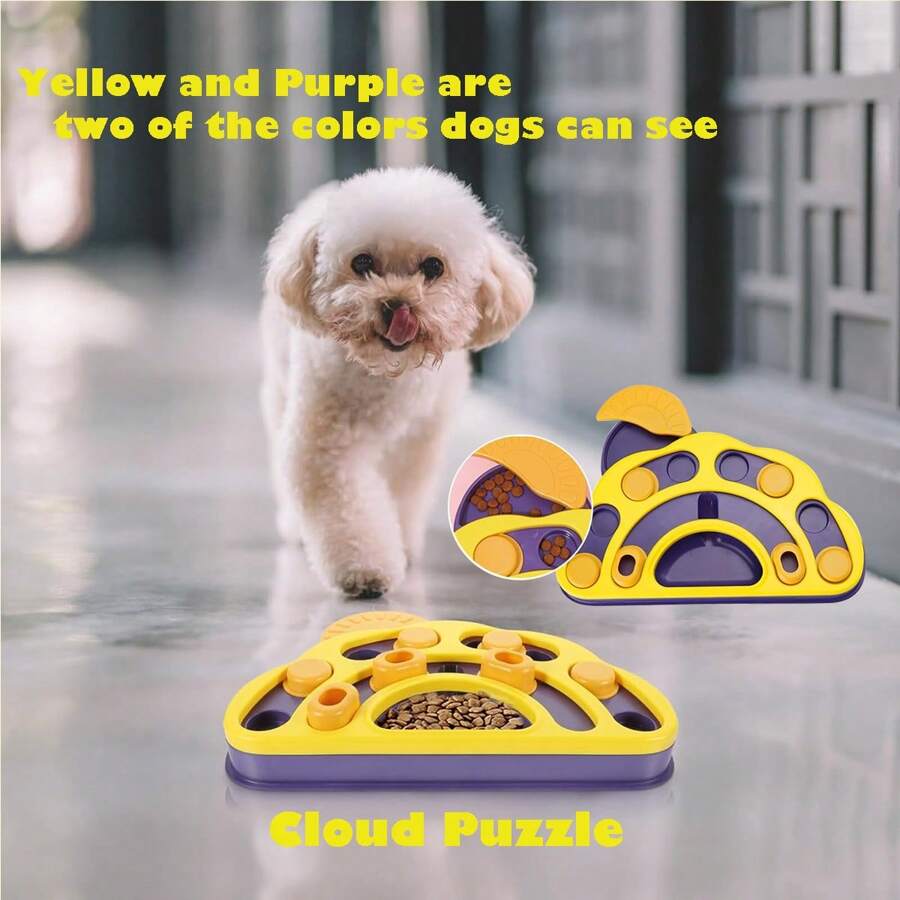 Puppy Keep Happy Dog, Đồ chơi cho chó Thức ăn Câu đố Huấn luyện thú cưng, Đồ chơi cho chó - Nhiều màu - Xem 1