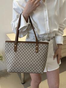 New Floral High-End Chic Versatile Ladies Shoulder Handbag