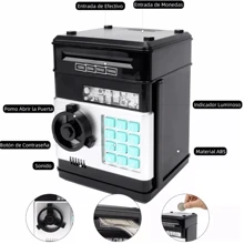 Alcancías Electronicos Niño Caja Seguridad Atm Cajero Fuerte - Multicolor - Ver 3