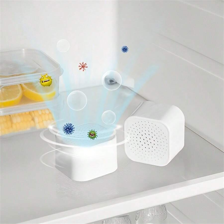 6 包木炭空气净化袋，冰箱除臭剂和清新剂，非电动活性炭除臭剂，家用抗菌除霉剂