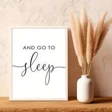 1pc, Give It To God And Go To Sleep Sign Canvas Wall Art Above Bed Wall Decor For Bedroom Bible Verse Prints Farmhouse Bedroom Set Of 3 Pictures Artwork For Over The Bed No Frame - Multicolor - View 21