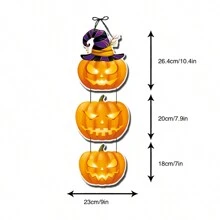 TIMBLESSING Halloween Large Door Decor, Halloween Door Hanging, Halloween Wall Decor, Halloween Party Decorations, Halloween Atmosphere Decor - Mixed Color - View 6