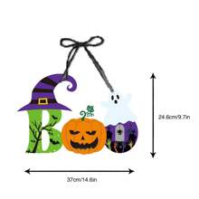 TIMBLESSING Halloween Large Door Decor, Halloween Door Hanging, Halloween Wall Decor, Halloween Party Decorations, Halloween Atmosphere Decor - Mixed Color - View 10