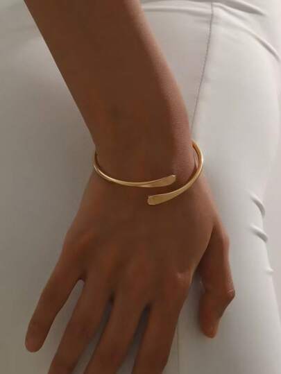 Minimalist Fashion Open Bangle Bracelet For Women