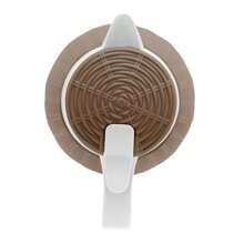 Dark Brown Plastic Lyor Rattan  Bottle 1L - 鏽棕色 - 查看 4