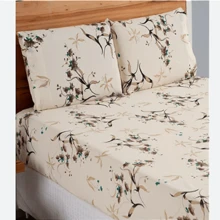 Queen Size 3-Piece Printed Microfiber Bed Sheet Set - ILLUSTRATIVE IMAGES - 彩色 - 查看 8