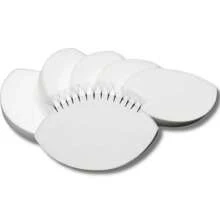 20 PIEZAS Esponjas para práctica de pestañas, esponja de práctica con forma de ojo, esponja de mapa de pestañas, kit de suministros para principiantes en extensión de pestañas, esponja de maquillaje cosmético, desechable, herramientas para pestañas