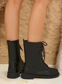 Women Black Ankle Boots,  Boots, Short Boots, New Autumn Winter Boots
