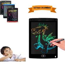 Digital Magic Whiteboard 12 Inches Large Size With Children's Colorful Writing Pen For Notes Drawings Tasks Interactive Tablet - 綠色 - 查看 4