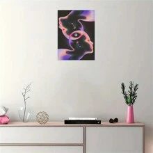 1pc Abstract Galaxy Canvas Art Poster - Unframed Wall Decor For Home, Office, Bedroom, Living Room & Cafe | Ideal Gift For Space Enthusiasts,Wall Art