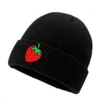 Unisex Adult Personalized Heart Fabric Beanie Cap - 8 - 查看 2