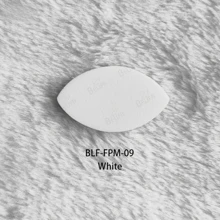 20 PIEZAS Esponjas para práctica de pestañas, esponja de práctica con forma de ojo, esponja de mapa de pestañas, kit de suministros para principiantes en extensión de pestañas, esponja de maquillaje cosmético, desechable, herramientas para pestañas