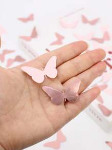 100 chiếc Bướm vàng Bướm hồng Tiệc cưới Sinh nhật Ngoài trời Bàn Confetti, Thời trang & Tối giản, Giáng sinh - Hoa hồng vàng - Xem 4