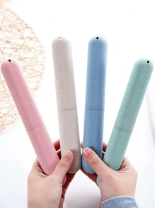 8/7/5/4/2/1pc Toothbrush Case Mixing Portable Tooth Brush Cover Holder Toothbrush Hygiene Care Outdoor Supplies Random Color For Travel Toothbrush Case Travel Hiking Camping Covers Protector Suitable For Outdoor Travel And Household Bathroom Travel Essentials Travel Accessories Travel Must Haves Beach Vacation Summer Holiday School Accessories Back To School Stuff Back To School Supplies