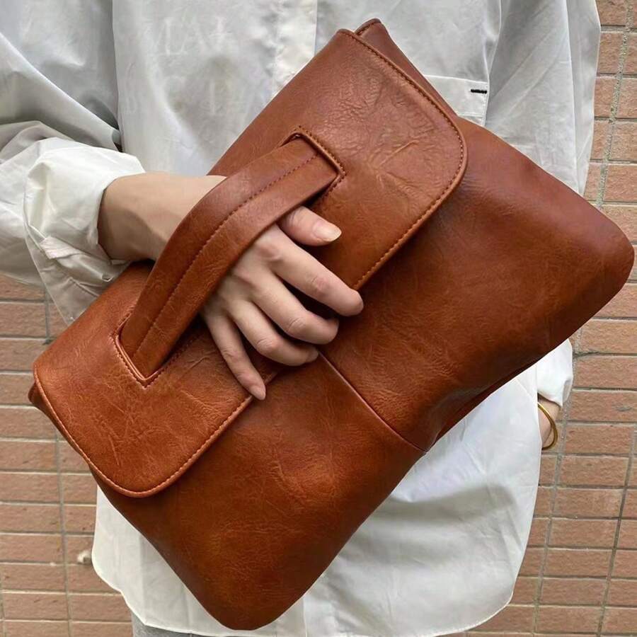 2024 New Large Capacity Handbag For Women, Grab Bag, Handbag, Wrist Bag, Banquet Bag, Letter Packet, PU Leather Large Capacity Women's Bag, Shoulder Bag, Crossbody Bag, Phone Bag, Makeup Bag