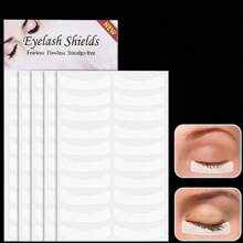 5 piezas Almohadillas de aislamiento para extensión de pestañas, Herramientas de extensión de pestañas Pegatinas de papel de aislamiento - Blanco - Ver 5