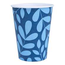 Member's Mark 印花纸浴冷杯（9 盎司，360 支），适合圣诞派对 - 藍白色 - 查看 7