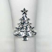 1pc Christmas Tree Napkin Ring, Napkin Holder, Tableware Napkin Rings For Hotel - Multicolor - View 5