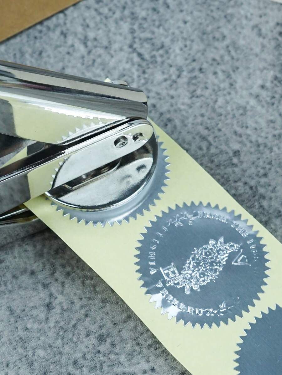 LKWLPD Book Embosser Personalized Custom Embosser Stamp Custom Library Great Customizing Books Ex Libris Journals More