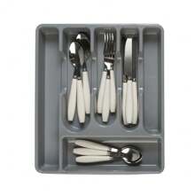 Drawer Cutlery Holder For Kitchen Organization 6 Dividers - 灰色 - 查看 7