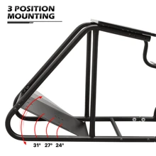 MoNiBloom Racing Simulator Cockpit Fit For  G25, G27, G29, G920  TX F458, T500 RS, T300RS, PS5 Xbox Racing Wheel Stand, Black - màu đen - Xem 3