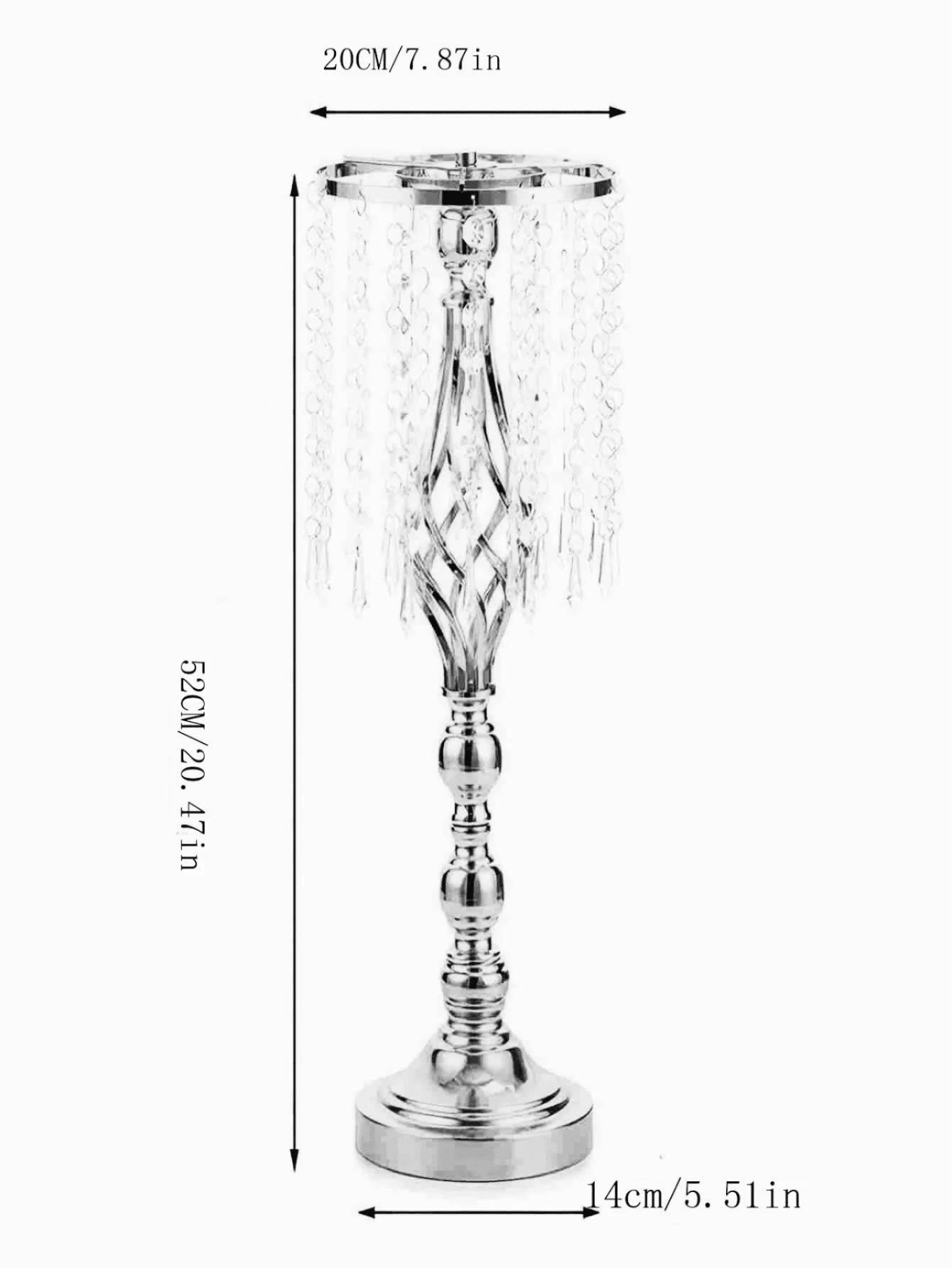 2pcs-gold-silver-metal-vase-centerpiece-stand-for-romantic-dining-table