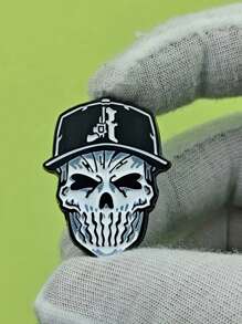 1 Kẹp mũ chơi gôn, Ghim hoạt hình bằng kim loại đơn giản, Biểu tượng mũ chơi gôn kim trang trí vui nhộn, Kim mũ bóng chày, Trâm cài mũ đầu lâu phong cách Hip Hop thời trang, Quà tặng cho bạn bè - Nhiều màu - Xem 2