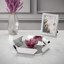 Wolff Origami Stainless Steel Centerpiece 31cm X 7cm X 31cm - Bạc - Xem 6