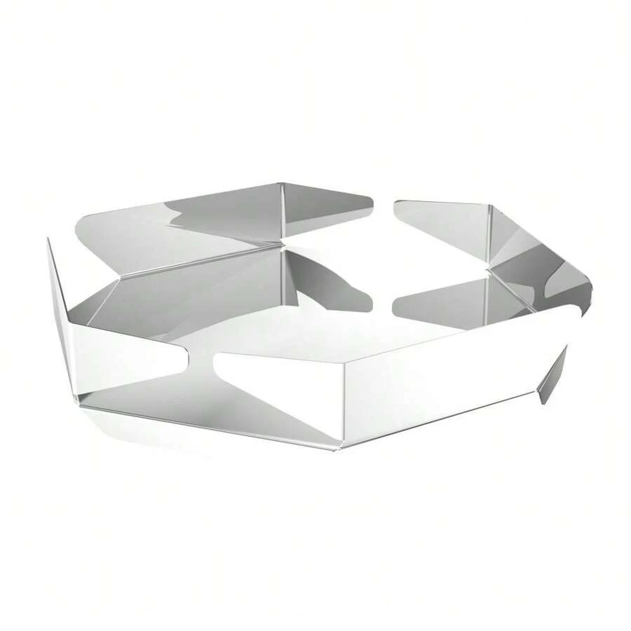 Wolff Origami Stainless Steel Centerpiece 31cm X 7cm X 31cm - Bạc - Xem 1