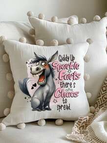 6 件/套趣味奶牛图案 DIY 热转印贴纸 - 可水洗，适用于 T 恤、鞋子、牛仔裤和背包热压贴花 - 混合色 - 查看 4