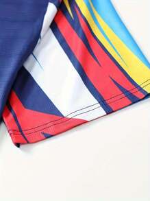 Áo thun thể thao nam nhanh khô kiểu Boyfriend, thích hợp chơi quần vợt, golf, cầu lông, bóng chuyền, bóng bàn, áo phông nhẹ và thoáng khí giúp mát mẻ và thoải mái cả ngày - Xanh đậm - Xem 4