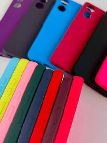 2 In 1 Kit Silicone Case + 3D Glass Film For Samsung A32 4G - 黑色 - 查看 5