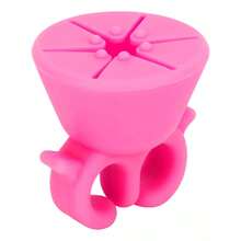Dappen Holder Kit + 1 Glass Dappen For Nails Mixing Monomer Liquid Powder And Henna - 彩色 - 查看 5
