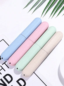 8/7/5/4/2/1pc Toothbrush Case Mixing Portable Tooth Brush Cover Holder Toothbrush Hygiene Care Outdoor Supplies Random Color For Travel Toothbrush Case Travel Hiking Camping Covers Protector Suitable For Outdoor Travel And Household Bathroom Travel Essentials Travel Accessories Travel Must Haves Beach Vacation Summer Holiday School Accessories Back To School Stuff Back To School Supplies