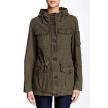 Levi's Chaqueta militar con capucha - ejército - Ver 4