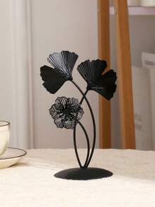 1pc Luxury Living Room / Entryway Creative Ginkgo Leaf Decorative Ornament, For Home Decor In Living Room, Study, Bedroom, Dining Room, Daily & Holiday Decorations, Great Gift For Christmas, Mother's Day, Thanksgiving, Valentine's Day - Black - View 15