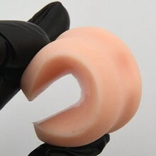 3D Tattoo Practice Lip Model, Fake Lips Fake Skin, Silicone Lip Tattoo Fake Skin, Open Silicone Lip Model, Soft Lip Model Permanent Makeup Tattoo Practice Micro Edge Practice Skin (Light Skin Tone, Dark Skin Tone, Deep Brown) - Multicolor - View 6