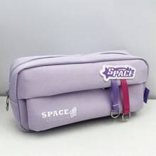 1 件装多功能便携式拉链铅笔盒，大容量笔袋，适合学生 - 彩色 - 查看 12