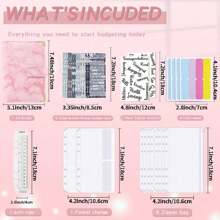 1set A6 Budget Binder With Zipper Envelopes, Money Saving Binder, Money Organizer, Saving Challenge Book With Envelopes, Budget Book, Budget Planner, Budget Book With Cash Envelopes, Perfect Gift For Halloween, Christmas, Thanksgiving - Multicolor - View 6