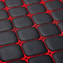 1 pièce/2 pièces/3 pièces Coussin de siège de voiture quatre saisons confortable Napa avec broderie d'étoile, sans dossier, universel et antidérapant