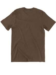 Veni Vidi Vici Latin Men's T-Shirt 100% Cotton Launch - 鏽棕色 - 查看 2