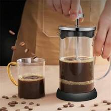 Original Glass French Press Coffee Maker Versatile Coffee Back To School - Multicolor - View 10