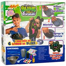 Mi Alegria Fábrica para preparar hasta 6 litros de slime en el que puedes dibujar todo lo que quieras de Juguetes Mi Alegría - Multicolor - Ver 4