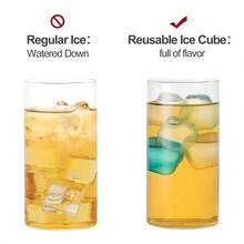 12 piezas Los cubos de hielo se pueden congelar en varias formas en verano. Se pueden usar en fiestas de bar para beber y congelar cubos de hielo