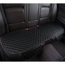 1 pièce/2 pièces/3 pièces Coussin de siège de voiture quatre saisons confortable Napa avec broderie d'étoile, sans dossier, universel et antidérapant