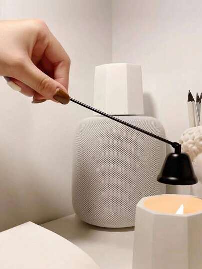 1pc Stainless Steel Bell Candle Snuffer