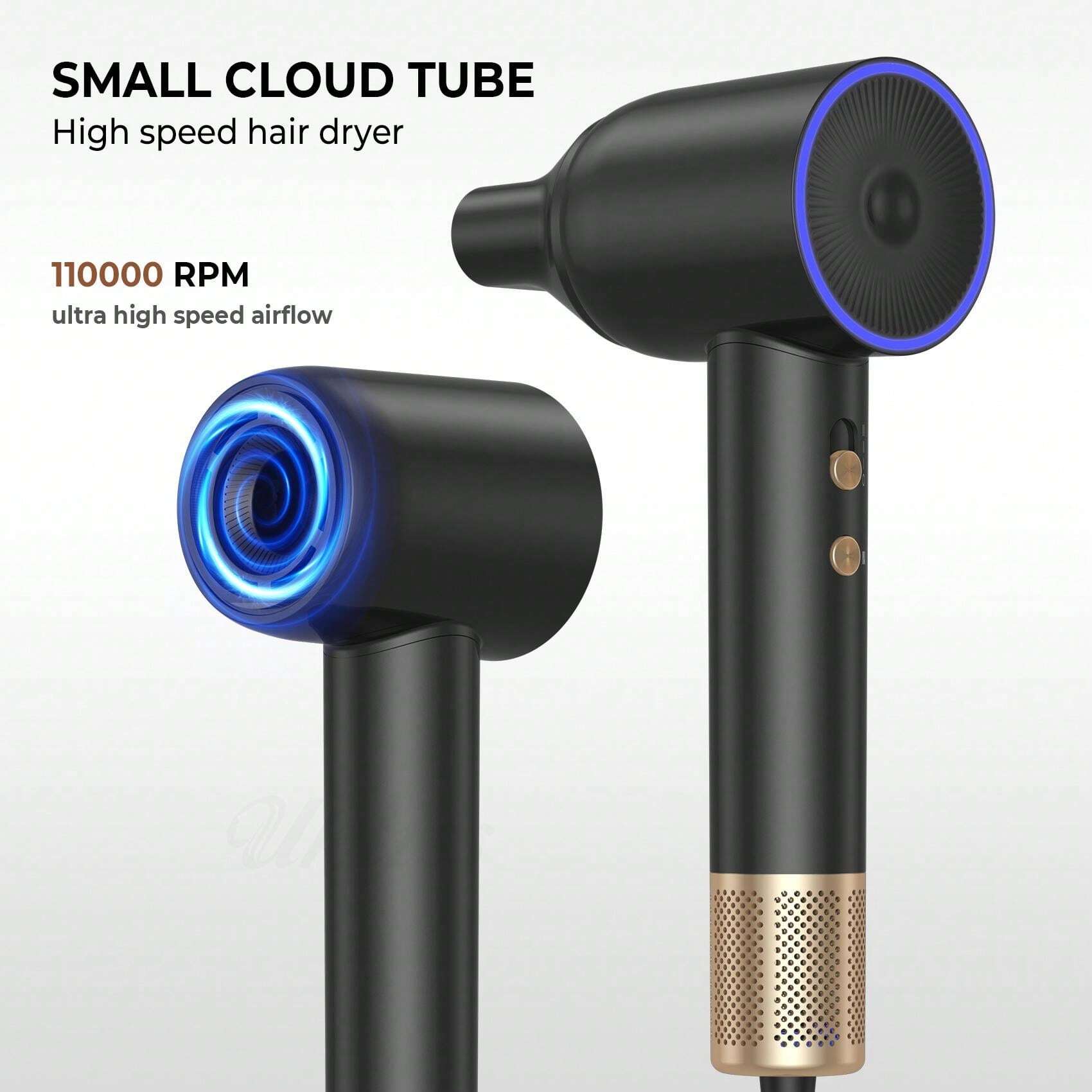 Household HighPower HighSpeed Negative Ion Hair Dryer Hot And Cold