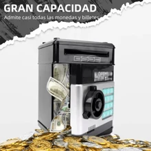 Alcancías Electronicos Niño Caja Seguridad Atm Cajero Fuerte - Multicolor - Ver 7