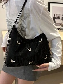 1 Túi đeo chéo nhẹ thanh lịch và tối giản có trang trí nơ, thích hợp cho phụ nữ đi làm hàng ngày, mua sắm, du lịch, kỳ nghỉ, tiệc tùng, hộp đêm, bữa tối, hộp đựng đồ trang điểm, học tập cho sinh viên, quà tặng sinh nhật cho bạn gái, phụ kiện thời trang cho bữa tiệc, có sẵn 5 màu ( Không bao gồm mặt dây chuyền) - Nhiều màu - Xem 5