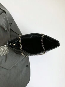 Fashion Vintage Large Capacity Crocodile Embossed Women's Shoulder Tote Bag